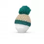 FIFTYEIGHT PRODUCTS Stojan na vajíčko Beanie Ivory/Emerald