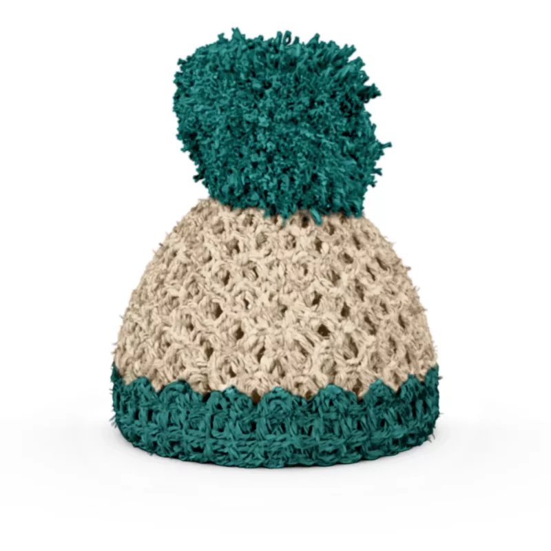 FIFTYEIGHT PRODUCTS Stojan na vajíčko Beanie Ivory/Emerald