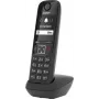 Gigaset AS690 bezdrôtový DECT telefón čierny