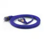 wantecWire CAT6A extra plochý FTP patch kábel 1,0m modrý