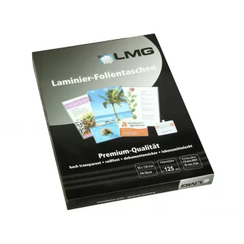 LMG laminovacie fólie lesklé pre malý formát 100 ks