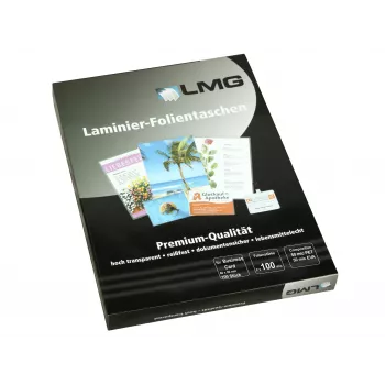 LMG laminovacie fólie lesklé pre formát vizitiek 100 ks
