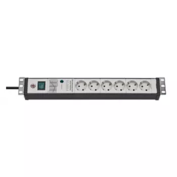 TRITON predlžovacia zásuvková lišta so 6x Schuko CEE 7/6 zásuvkami, 2,5 m kábel (RAC-RP-X04-P6)