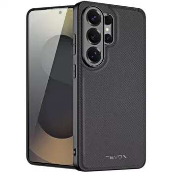 Nevox StyleShell NYLO zadný kryt pre Samsung Galaxy S26 Ultra, čierny