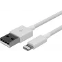 SHIVERPEAKS Flexline USB nabíjací a synchronizačný kábel, USB-A na 8-pin, 2.0, ABS, biela, 0,1 m (FL31-12044)