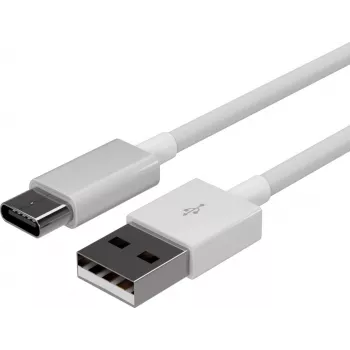 ShiverPeaks Flexline USB nabíjací a synchronizačný kábel, USB-A na USB-C, 2.0, ABS, biela, 1,0 m (FL31-13041)