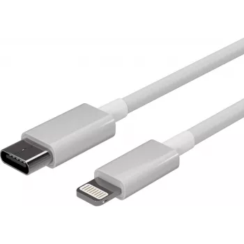 SHIVERPEAKS Flexline USB-C na Lightning nabíjací kábel, PD, biela, 1,5 m (FL31-13052)