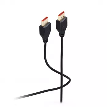 SHIVERPEAKS Flexline DisplayPort kábel 1.4, konektor samec na konektor samec, UHD 8K, extra tenký, čierny, 1,0 m (FL31-69025)