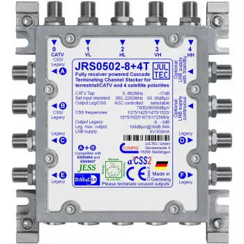 Jultec JRS0502-8+4T jednokáblový konvertor