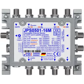 JULTEC JPS0501-16M single cable konvertor Unicable II 1/16 UB