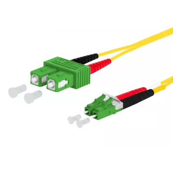METZ CONNECT OpDAT patch kábel SC-D APC/LC-D APC OS2 1,0 m - singlemode vlákno