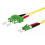 METZ CONNECT OpDAT patch kábel SC-D APC/LC-D APC OS2 1,0 m - singlemode vlákno