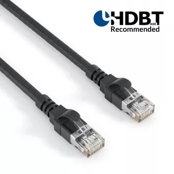 PureLink AVIT Media Series CAT 6a SFTP patch kábel RJ-45 (M) na RJ-45 (M) 25 m čierna LSZH