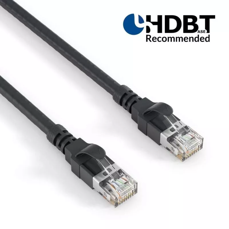 PureLink AVIT Media Series CAT 6a SFTP patch kábel RJ-45 (M) na RJ-45 (M) 25 m čierna LSZH