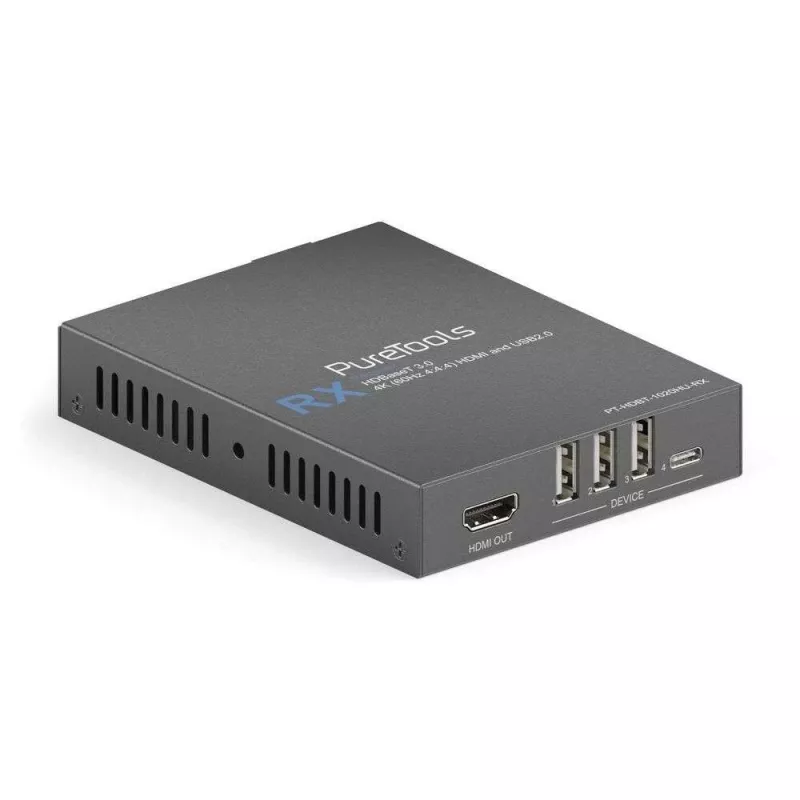 PureLink prijímač HDBaseT HDMI a USB 2.0 - 3.0 - 4K 60Hz 4:4:4 USB 2 - digitálne/dáta - digitálne/displej/video