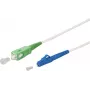 METZ CONNECT OpDAT patch kábel SC-S APC/LC-S OS2 biely 2,0 m