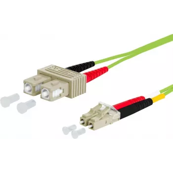 METZ CONNECT OpDAT patch kábel SC-Duplex/LC-Duplex OM5 2 m