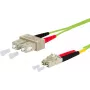 METZ CONNECT OpDAT patch kábel SC-Duplex/LC-Duplex OM5 2 m