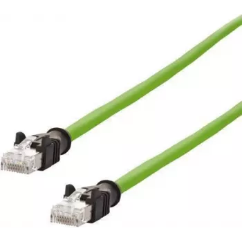 Metz Connect CAT 6a S/FTP patch kábel 1 m zelená PUR plášť