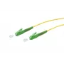METZ CONNECT OpDAT patch kábel LC-S APC/LC-S APC OS2 Duplex 5m žltý