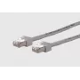 METZ CONNECT patch kábel Cat.6 Ultraflex500 VoIP AWG 26 10,0 m sivý