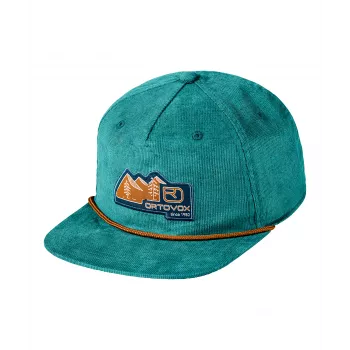 Ortovox Vintage Badge Cap - Pacific Green, veľkosť M