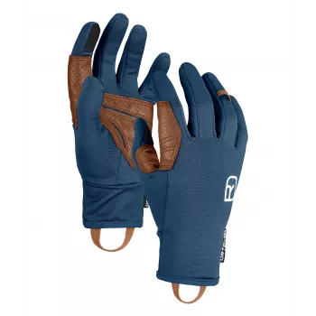 Ortovox Fleece Light rukavica - Deep Ocean - veľkosť L