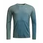 Ortovox 185 Rock'N'Wool Print LS spodná vrstva - AOP Green Sage, XL