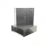 MEDIARANGE BOX21-M obal jewel - 1 disk - čierny - priehľadný - plast - 120 mm - 140 mm