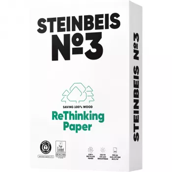 Steinbeis No. 3 Recyklovaný papier A4 80 g/m² 500 listov ISO 90
