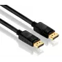 PureLink PureInstall DisplayPort kábel 7,5m - DisplayPort 1.2 4K 60Hz - pozlátené konektory - čierny