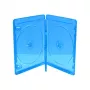 MEDIARANGE BOX38-3-30 Blu-ray puzdro - 3 disky - modrá - transparentná - plast - 120 mm - RoHS