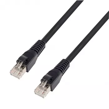 TTL 1812-HD-05 Cat.6a HDBaseT patch kábel 0,5m čierny