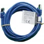 IT-BUDGET Full Copper Premium patch kábel - Flex AWG 26 - Cat.8.1 - 2000 MHz - bez halogénov - PoE+ - 40 Gbit - modrý - 5 m
