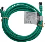 IT-BUDGET Full Copper Premium patch kábel - Flex AWG 26 - Cat.8.1 - 2000 MHz - bez halogénov - PoE+ - 40 Gbit - zelený - 5 m