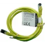 IT-BUDGET Full Copper Premium patch kábel - Flex AWG 26 - Cat.8.1 - 2000 MHz - bez halogénov - PoE+ - 40 Gbit - žltý - 3 m