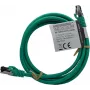 IT-BUDGET Full Copper Premium patch kábel - Flex AWG 26 - Cat.8.1 - 2000 MHz - bez halogénov - PoE+ - 40 Gbit - zelený - 3 m