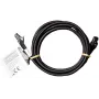 IT-BUDGET Full Copper Premium patch kábel - Flex AWG 26 - Cat.8.1 - 2000 MHz - bez halogénov - PoE+ - 40 Gbit - čierny - 2 m (90ITBFLEX81PK2S)