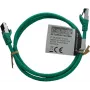 IT-BUDGET Full Copper Premium patch kábel - Flex AWG 26 - Cat.8.1 - 2000 MHz - bez halogénov - PoE+ - 40 Gbit - zelený - 1,5 m