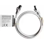 IT-BUDGET Full Copper Premium patch kábel - Flex AWG 26 - Cat.8.1 - 2000 MHz - bez halogénov - PoE+ - 40 GBit - sivý - 1,5 m (90ITBFLEX81PK15G)