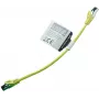 IT-BUDGET Full Copper Premium patch kábel - Flex AWG 26 - Cat.8.1 - 2000 MHz - bez halogénov - PoE+ - 40 Gbit - žltý - 0,5 m (90ITBFLEX81PK050Y)