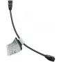 IT-BUDGET Full Copper Premium Patchkabel - Slim AWG 28 - Cat.8.1 - 2000 MHz - bez halogénov - PoE+ - 40 Gbit - čierna - 0,25 m