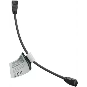 IT-BUDGET Full Copper Premium Patchkabel - Slim AWG 28 - Cat.8.1 - 2000 MHz - bez halogénov - PoE+ - 40 Gbit - čierna - 0,50 m