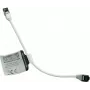 IT-BUDGET Full Copper Premium Patchkabel - Slim AWG 28 - Cat.8.1 - 2000 MHz - bez halogénov - PoE+ - 40 Gbit - biela - 0,50 m