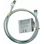 IT-BUDGET Full Copper Premium Patchkabel - Slim AWG 28 - Cat.8.1 - 2000 MHz - bez halogénov - PoE+ - 40 Gbit - sivá - 1 m