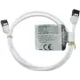 IT-BUDGET Full Copper Premium Patchkabel - Slim AWG 28 - Cat.8.1 - 2000 MHz - bez halogénov - PoE+ - 40 Gbit - biela - 1 m (90ITBSLIM81PK1W)