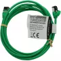 IT-BUDGET Full Copper Premium Patchkabel - Slim AWG 28 - Cat.8.1 - 2000 MHz - bez halogénov - PoE+ - 40 Gbit - zelená - 3 m (90ITBSLIM81PK3GR)