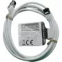 IT-BUDGET Full Copper Premium Patchkabel - Slim AWG 28 - Cat.8.1 - 2000 MHz - bez halogénov - PoE+ - 40 Gbit - biela - 3 m (90ITBSLIM81PK3W)