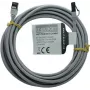 IT-BUDGET Full Copper Premium Patchkabel - Slim AWG 28 - Cat.8.1 - 2000 MHz - bez halogénov - PoE+ - 40 Gbit - sivá - 5 m (90ITBSLIM81PK5G)