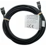 IT-BUDGET Full Copper Premium Patchkabel - Slim AWG 28 - Cat.8.1 - 2000 MHz - bez halogénov - PoE+ - 40 Gbit - čierna - 5 m (90ITBSLIM81PK5S)
